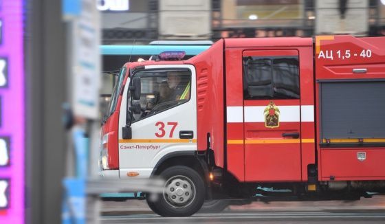 В Санкт-Петербурге потушили пожар в здании "Лениздата"