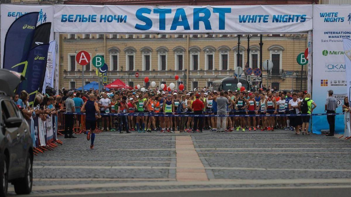 В Санкт-Петербурге перенесли марафон «Белые ночи»