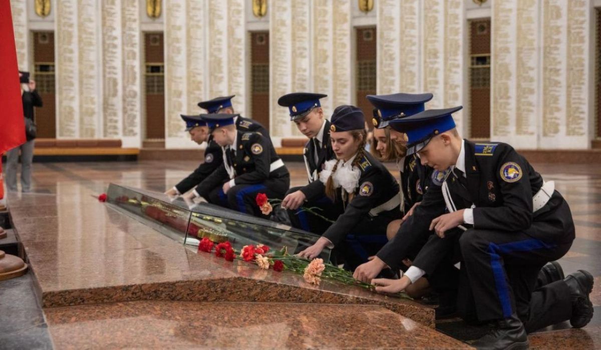 Патриотическая акция стартовала в Музее Победы