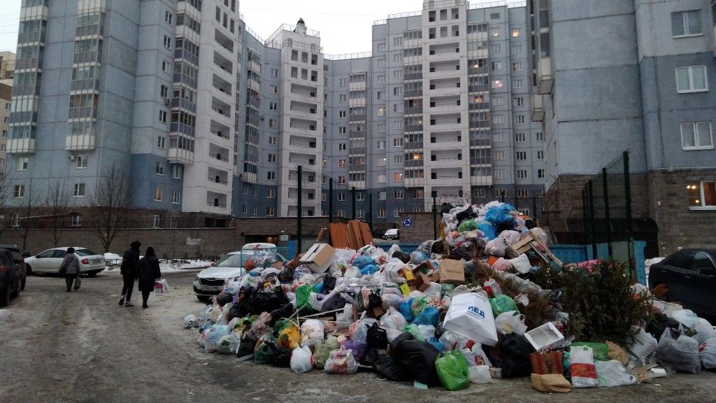 Петербуржцы больше не верят обещаниям Беглова очистить город от мусора