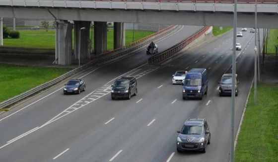 Две полосы на КАД у Новосаратовки перекроют