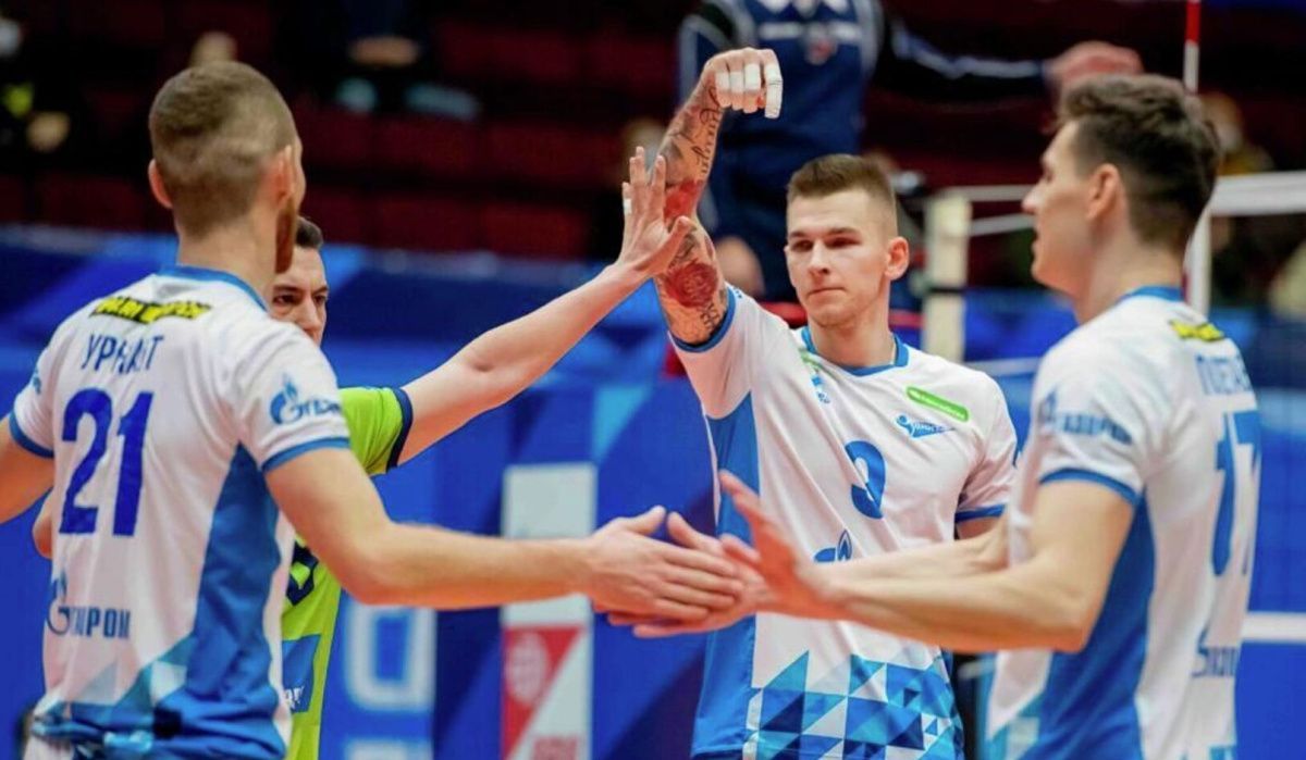 "Зенит" из Петербурга одержал победу над "Динамо-ЛО" в волейбольном матче