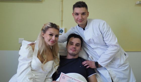 В петербургской больнице состоялась церемония бракосочетания