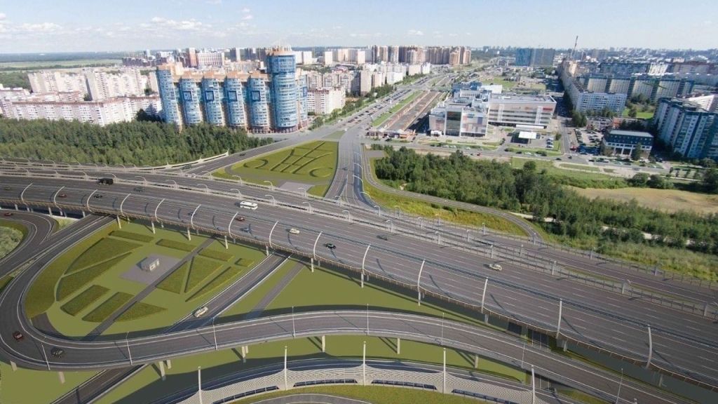 Шуваловская развязка не справится с транспортными потоками в Приморском районе Петербурга