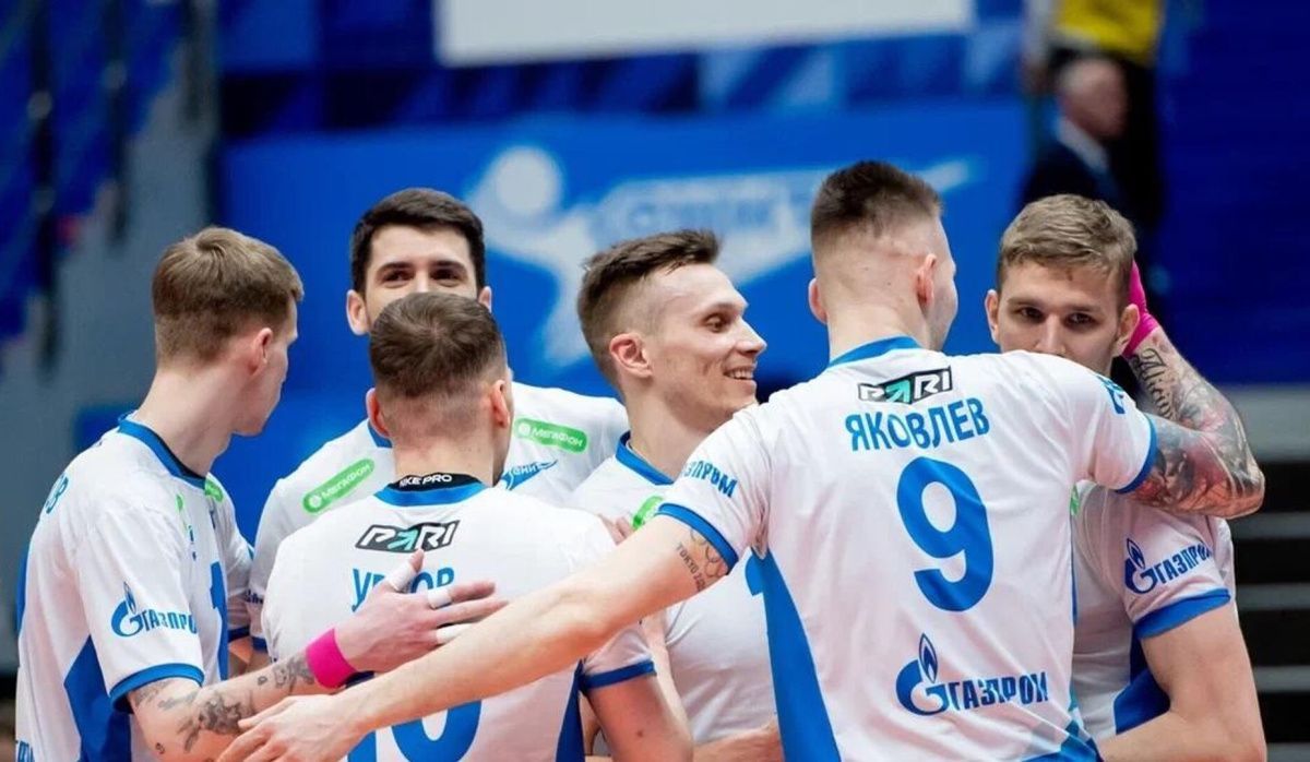 "Зенит" Санкт-Петербург вышел в финал Кубка России по волейболу