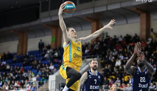 Баскетбольный «Зенит» без труда расправился с «Астаной» в матче Единой лиги ВТБ