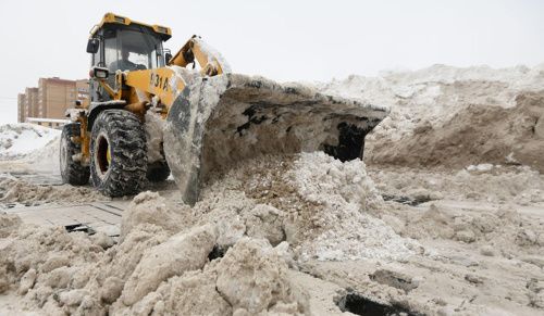 10 тысяч тонн снега убрали с улиц Казани за сутки