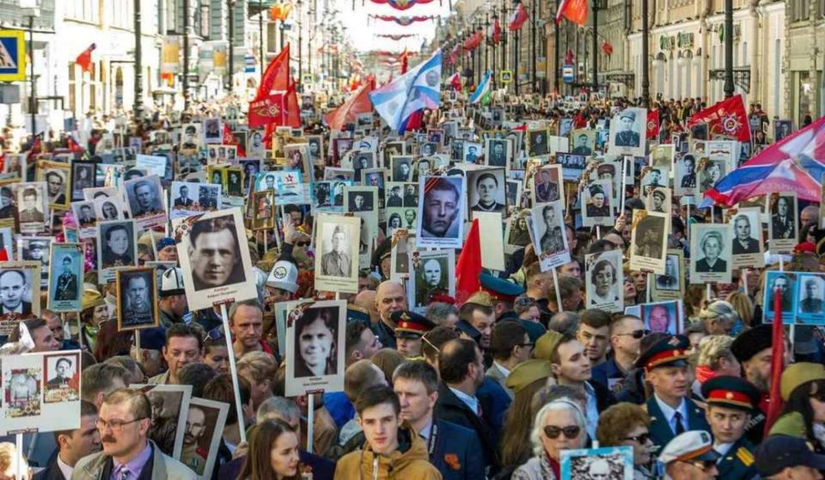 "Бессмертный полк" в Петербурге впервые за три года пройдёт в традиционном формате