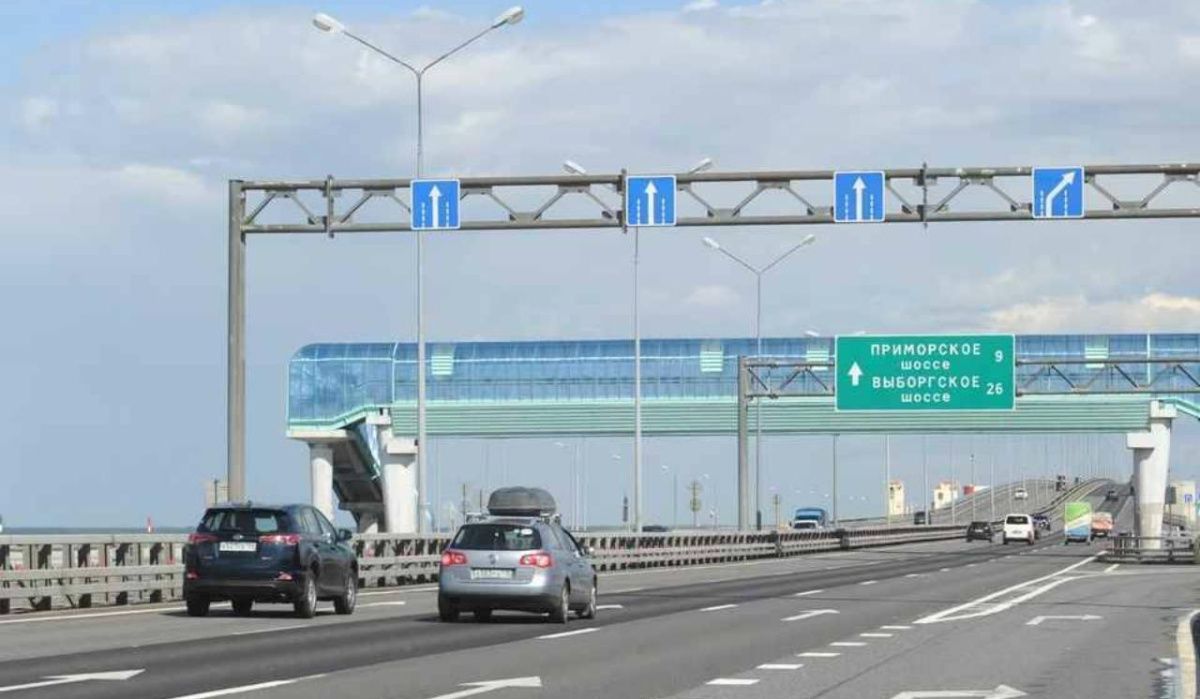 Ограничение движения введут на КАД у пересечения с Мурманским шоссе