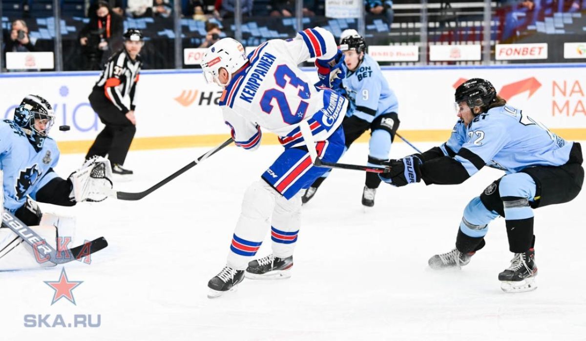 СКА вышел во второй раунд плей-офф КХЛ