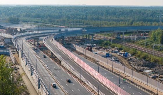 Петрозаводское шоссе открывает новые путепроводы для движения