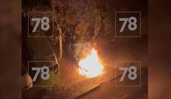 В Ленобласти подожгли автомобиль чиновницы