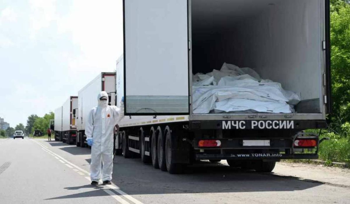 Россия передала Украине тела тысячи военнослужащих ВСУ