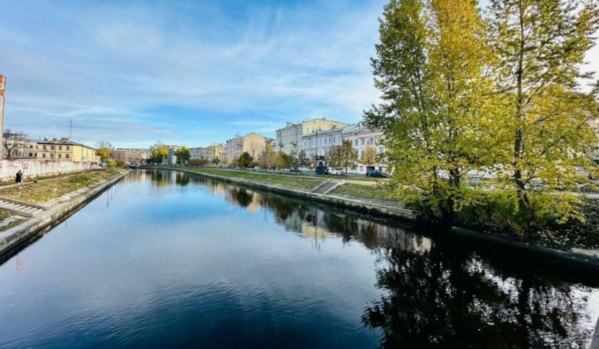 Река Пряжка в Петербурге стала чистой