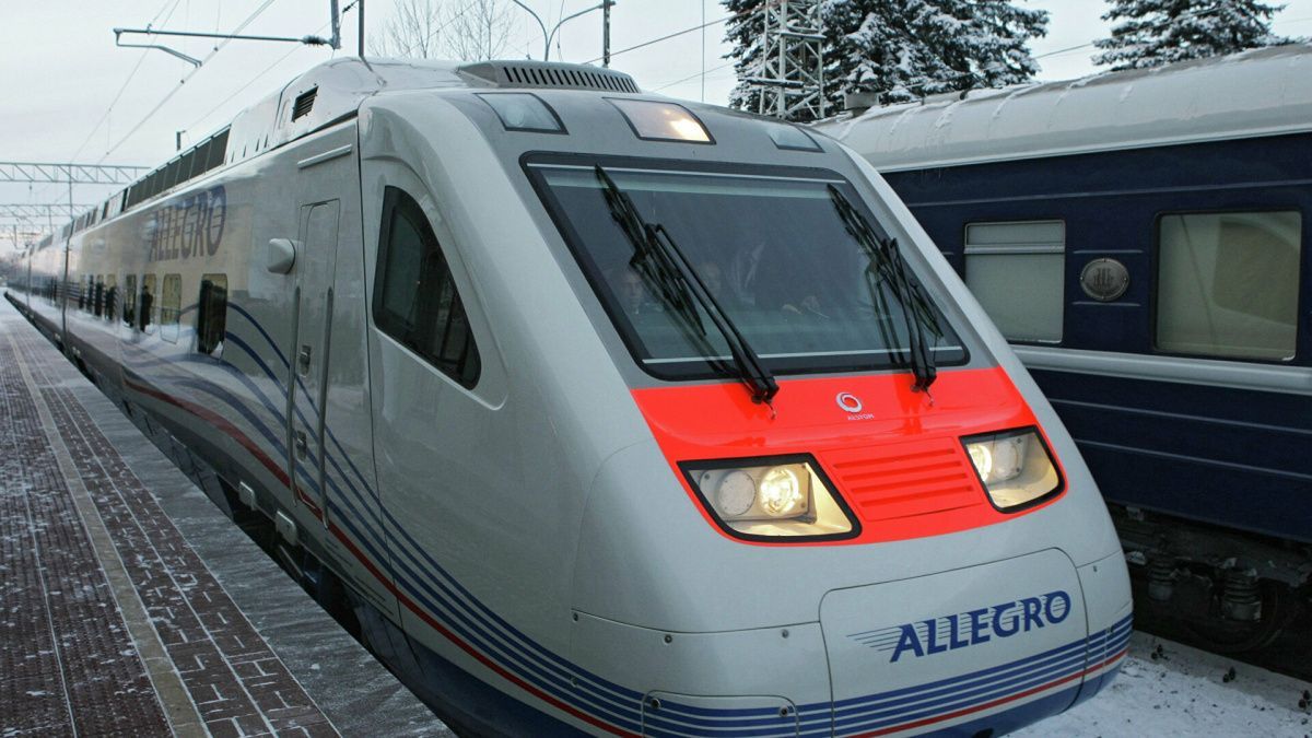 Поезд Allegro перестанет курсировать из Хельсинки в Петербург