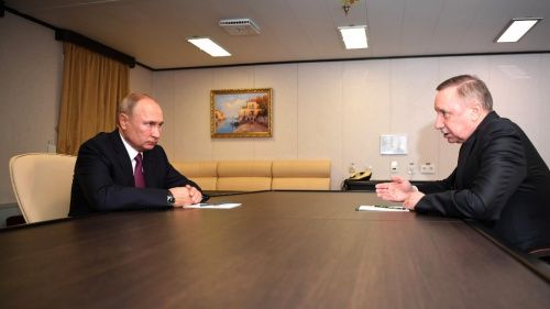 Беглов рассказал Путину о подготовке ПМЭФ-2021