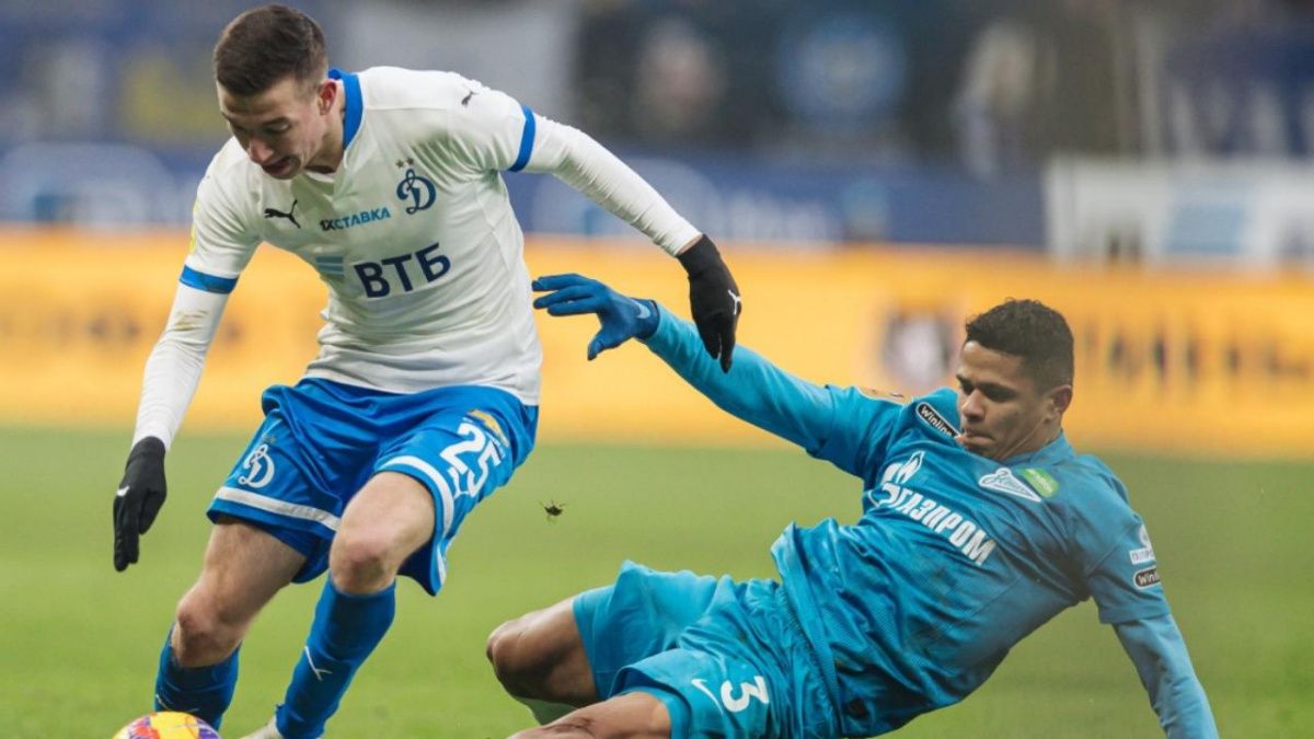 Потери в составе и погода помешали футболистам «Зенита» обыграть «Динамо»