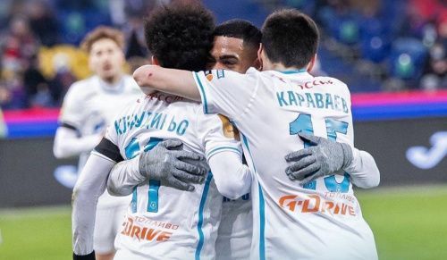 «Зенит» уверено обыграл «Краснодар» в матче РПЛ