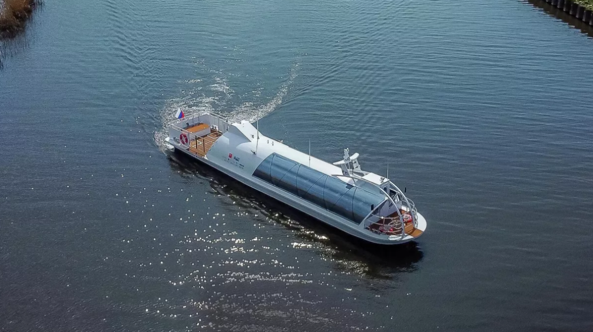 На ПМЭФ представили универсальное экологичное пассажирское судно