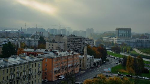 В Санкт-Петербурге предупредили о жёлтом уровне погодной опасности