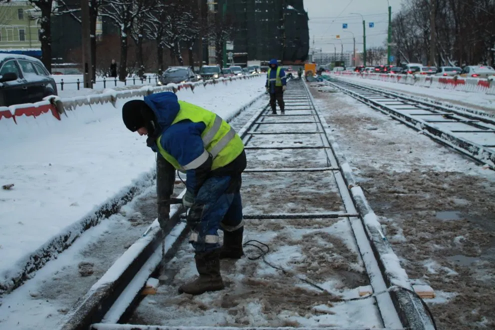 В Петербурге в 2024 году планируют отремонтировать 22 километра трамвайных путей