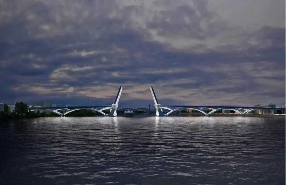 В Санкт-Петербурге построят новый разводной Большой Смоленский мост