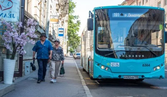 Петербург получил почти 100 новых автобусов Volgabus